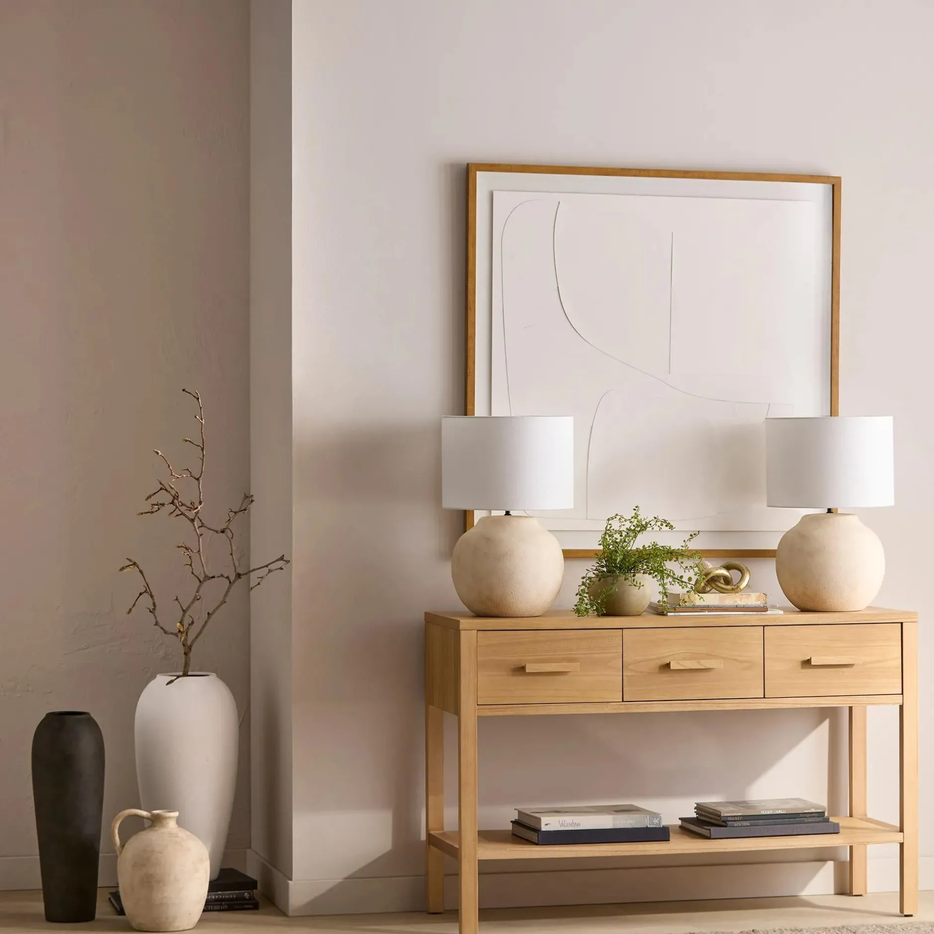 Sale Ceramic Table Vase with Handle Modern Decorative Vases|Home Decorative Items & Objects