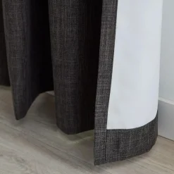 Hot Charcoal Chita Blackout Curtain Sheer Curtains & Window Sheer Panels|Blackout Window Curtains