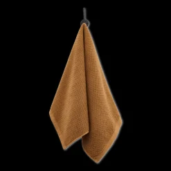 Sale Cognac Textured Hand Towel Bath Towels