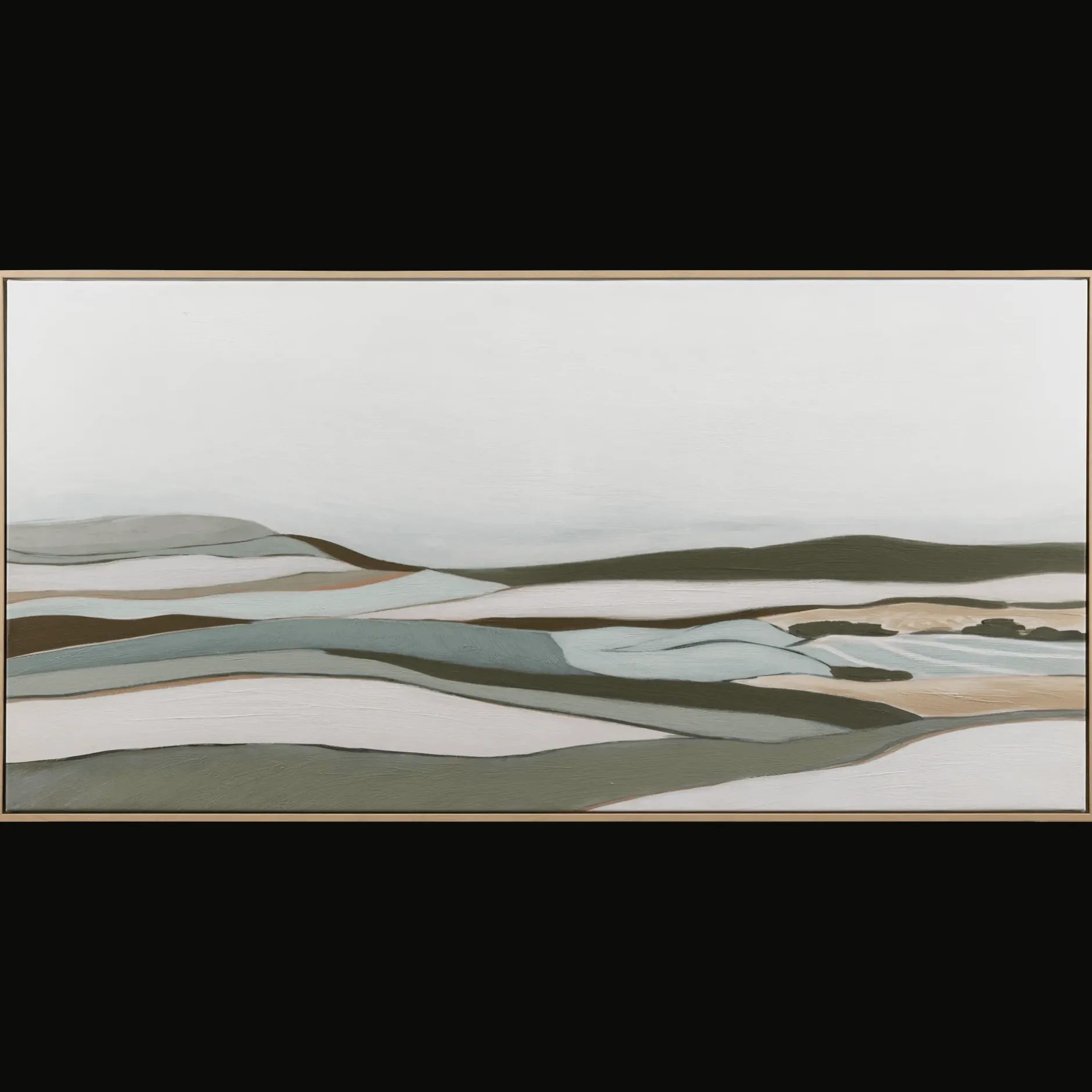 Country Landscape Framed Art Oil Paintings