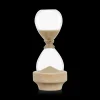 Decorative Hourglass with Wood Base Home Decorative Items & Objects