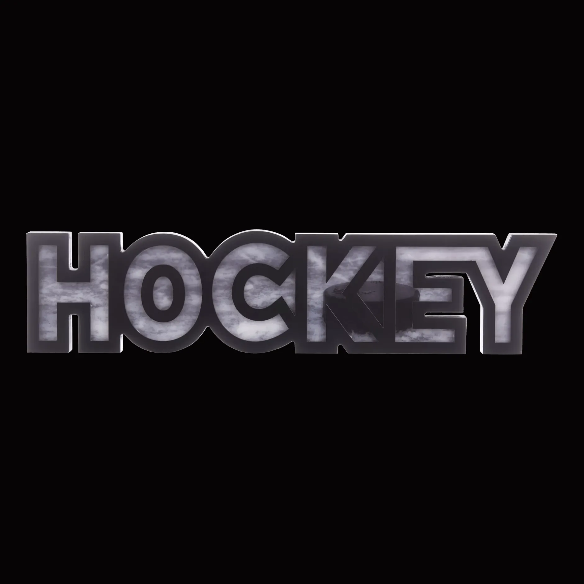 Decorative Light-Up Hockey Sign Junior Decorative Accessories