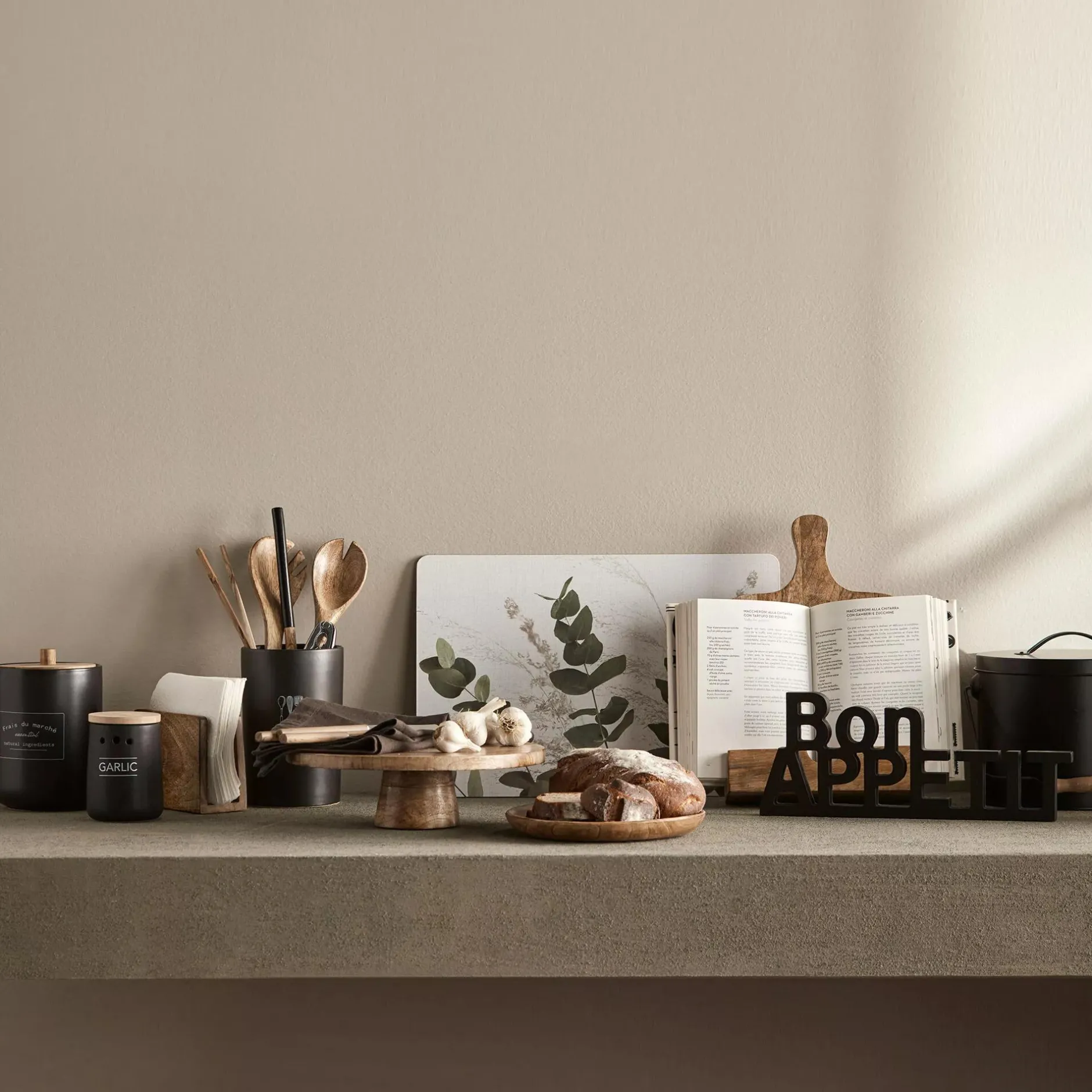 Hot Decorative Words Bon Appetit 36 x 14.25 cm. Dinnerware|Kitchen & Dining Accessories