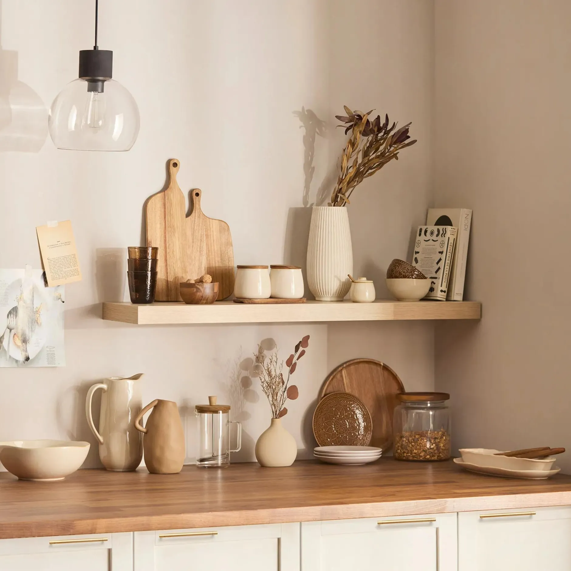 Hot Dried Stem in a Vase Artificial Plants