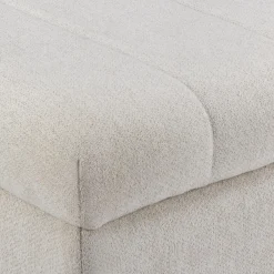 Online Fabric and Black Wood Bench Entryway Benches Ottomans And Poufs|Ottomans & Benches