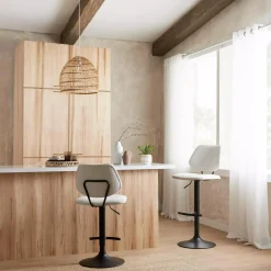 Best Fabric and Metal Adjustable Counter Stool Furniture Accessories|Bar & Counter Stools