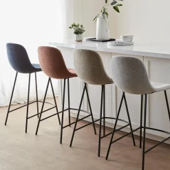 New Fabric and Metal Bar Stool Furniture Accessories|Bar & Counter Stools