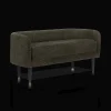 Clearance Fabric and Metal Bench Entryway Benches Ottomans And Poufs|Ottomans & Benches