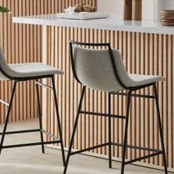 Online Fabric and Metal Counter Stool Bar & Counter Stools|Modern Bar & Counter Stools