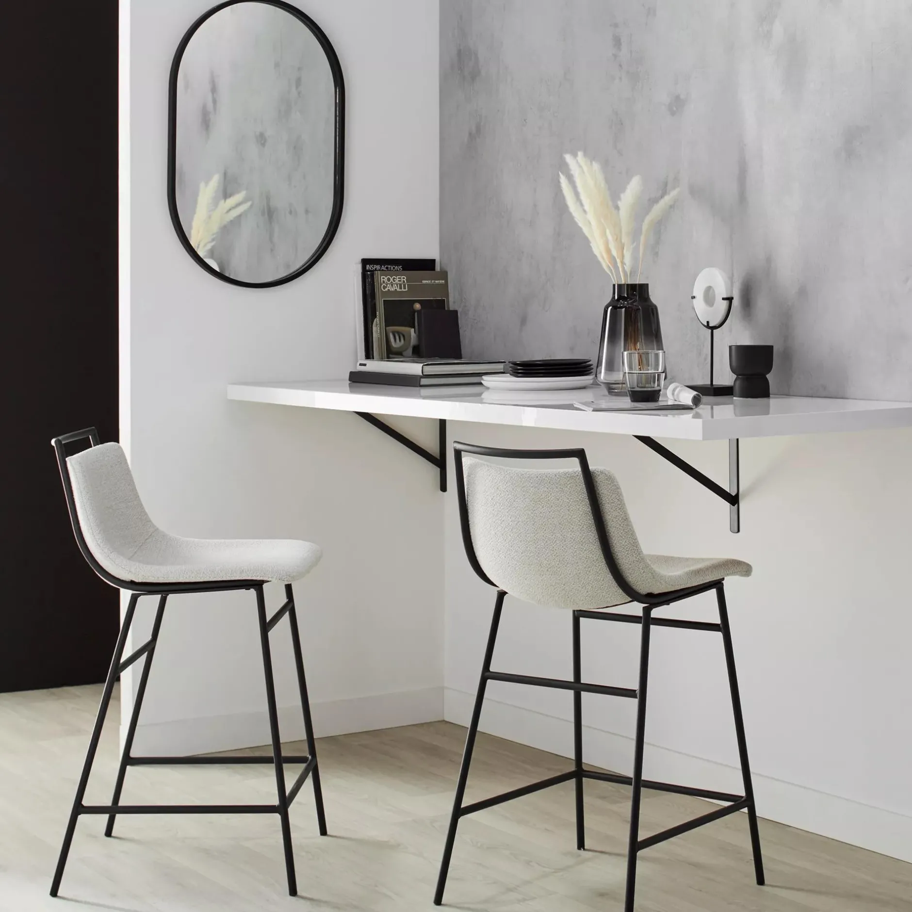 Online Fabric and Metal Counter Stool Bar & Counter Stools|Modern Bar & Counter Stools