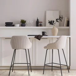 Best Fabric and Metal Counter Stool Furniture Accessories|Bar & Counter Stools
