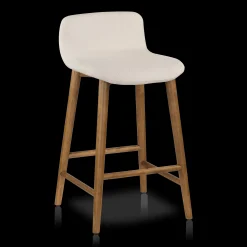 Hot Fabric and Wood Counter Stool Furniture Accessories|Bar & Counter Stools