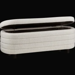 Online Fabric Ottoman with Storage Entryway Benches Ottomans And Poufs|Ottomans & Benches