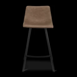 Discount Faux Leather and Metal Bar Stool Furniture Accessories|Bar & Counter Stools