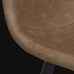 Discount Faux Leather and Metal Bar Stool Furniture Accessories|Bar & Counter Stools