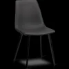 Outlet Faux Leather and Metal Dining Chair Furniture Accessories|Dining Chairs