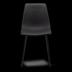 Outlet Faux Leather and Metal Dining Chair Furniture Accessories|Dining Chairs