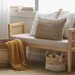 Felipe Natural Decorative Lumbar Pillow Decorative Throw Pillows