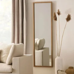 Online Full-Size Mirror with Wood Frame Mirrors