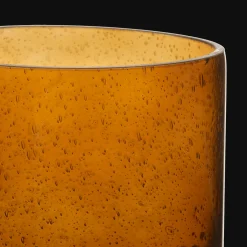 Hot Glass Amber Candle Holder Home Decorative Items & Objects|Candles & Candle Stick Holders