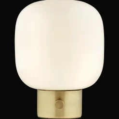 Outlet Glass and Metal Table Lamp Table Lamps