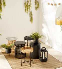 Hot Grass in Ceramic Pot Artificial Plants