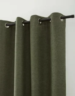 Discount Green Dion Blackout Curtain Sheer Curtains & Window Sheer Panels|Blackout Window Curtains
