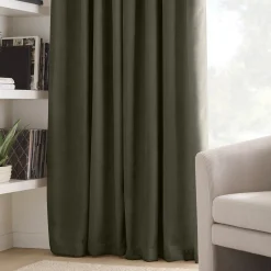 Best Green Emile Panel Curtain Sheer Curtains & Window Sheer Panels|Room Darkening & Light Filtering Curtains