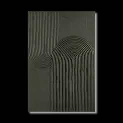 Online Green Lines Oil Painted Canvas Oil Paintings