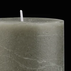 Online Green Marled Tall Candle Candles & Candle Stick Holders