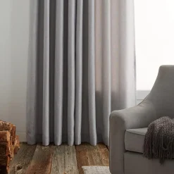 Clearance Grey Aura Panel Curtain Sheer Curtains & Window Sheer Panels|Room Darkening & Light Filtering Curtains