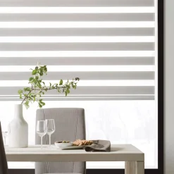 Clearance Grey Cordless Sheer Shade Window Blinds & Shades