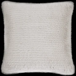 Clearance Grey Maddox Faux Fur Decorative Pillow Decorative Throw Pillows