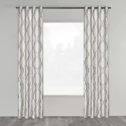 Outlet Grey Prato Panel Curtain Sheer Curtains & Window Sheer Panels|Room Darkening & Light Filtering Curtains