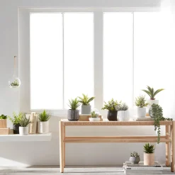 New Hanging Terrarium with Artificial Succulent Artificial Plants