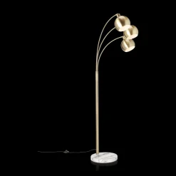 Sale 3-Head Floor Lamp with Marble Base Floor Lamps