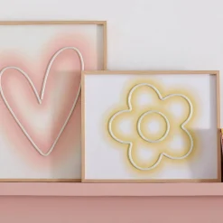 Online Heart Neon Light Wall Decor Junior Wall Decor & Mirrors