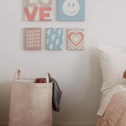 Online Heart Pattern Hamper Junior Decorative Accessories