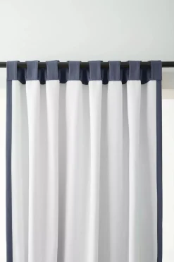 New Indigo Taha Rod Pocket Back Tab Blackout Curtain Sheer Curtains & Window Sheer Panels|Blackout Window Curtains