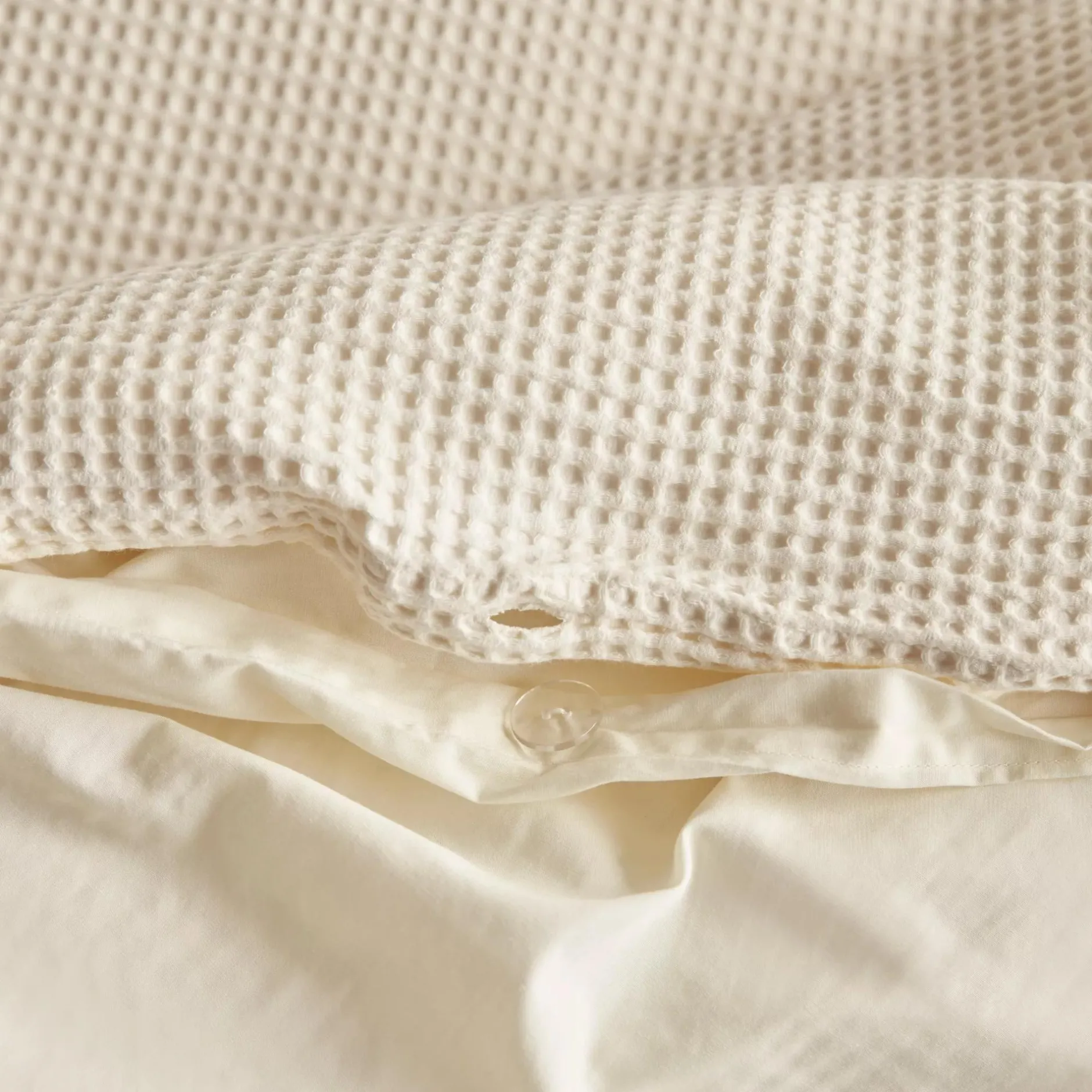 Hot Ivory Collin Collection - 3-Piece Duvet Cover Set Duvet Cover Sets