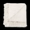 Best Ivory Myruna Throw Decorative Throws & Blankets