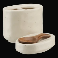 Sale Jar with Wood Spoon Dinnerware