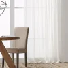 Jessica Tie Top Sheer Curtain Sheer Curtains & Window Sheer Panels