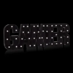 Sale LED Decorative Word Gamer Junior Decorative Accessories