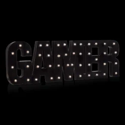 Sale LED Decorative Word Gamer Junior Decorative Accessories