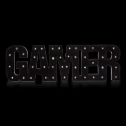 Sale LED Decorative Word Gamer Junior Decorative Accessories