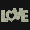 Clearance LED Love Typo Junior Decorative Accessories
