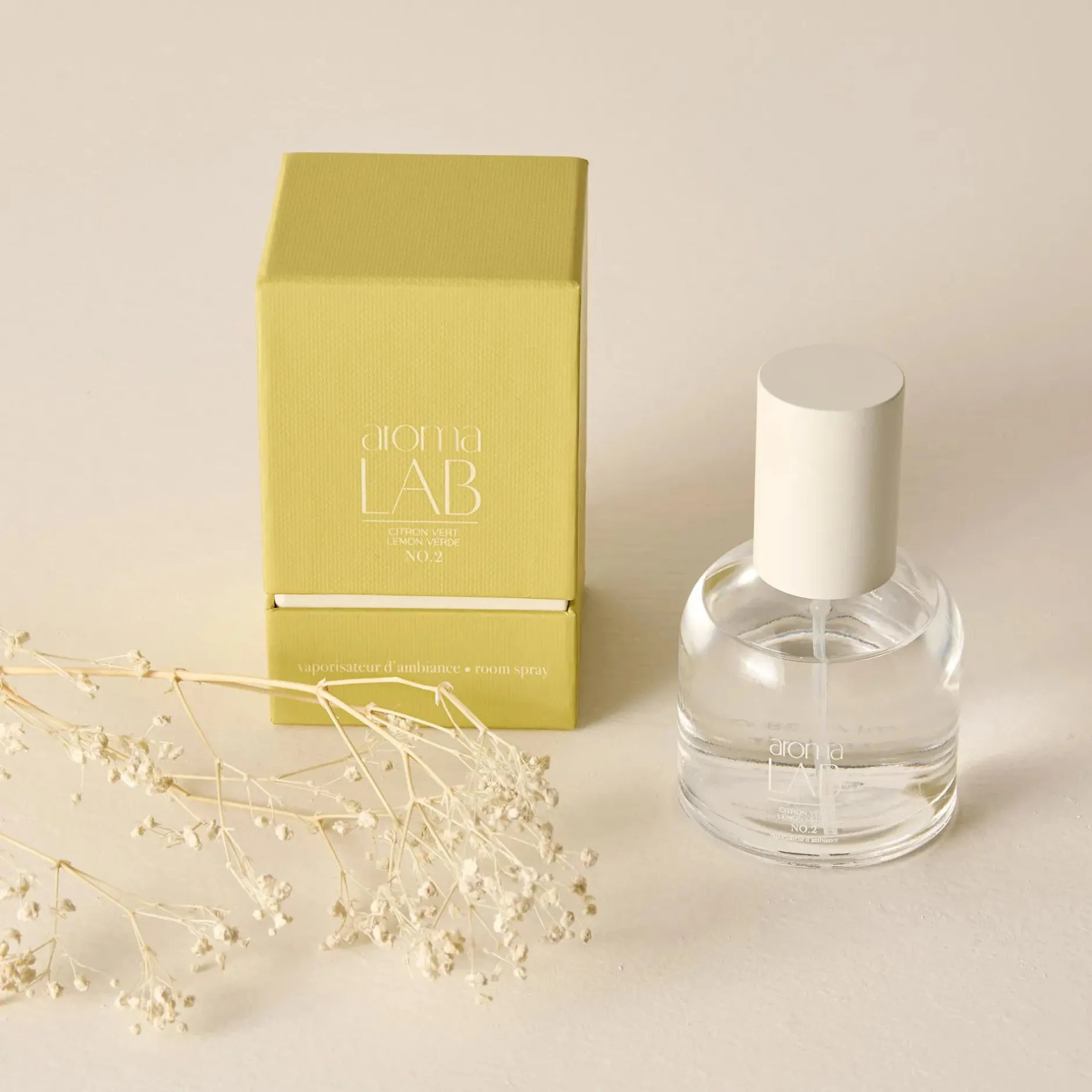 Hot Lemon Verde Room Spray - Aroma Lab Candles & Candle Stick Holders