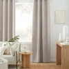 Best Light Beige Dion Blackout Curtain Sheer Curtains & Window Sheer Panels|Blackout Window Curtains