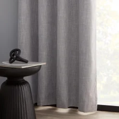 Sale Light Grey Chita Blackout Curtain Sheer Curtains & Window Sheer Panels|Blackout Window Curtains